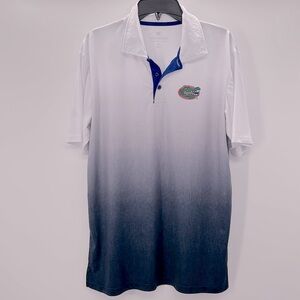 Florida Gators Ombré Men’s Short Sleeve Polo Size XL